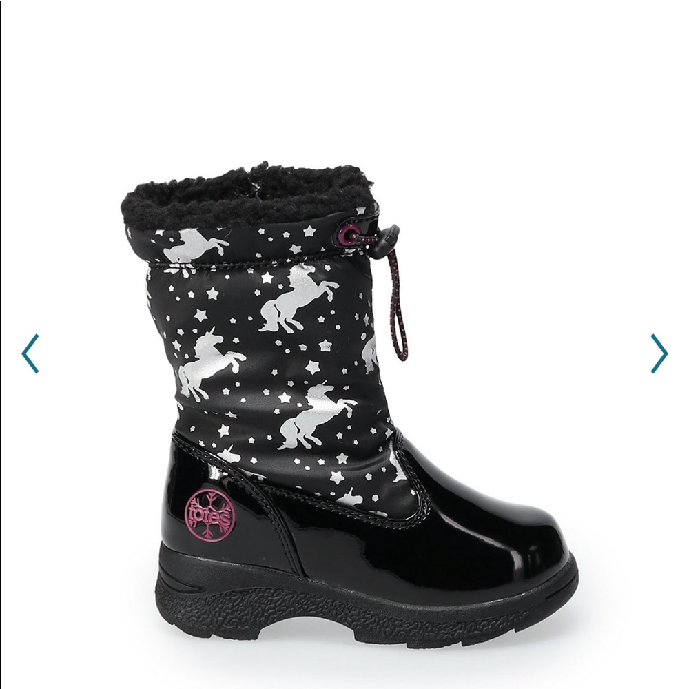 Girls Unicorn Boots